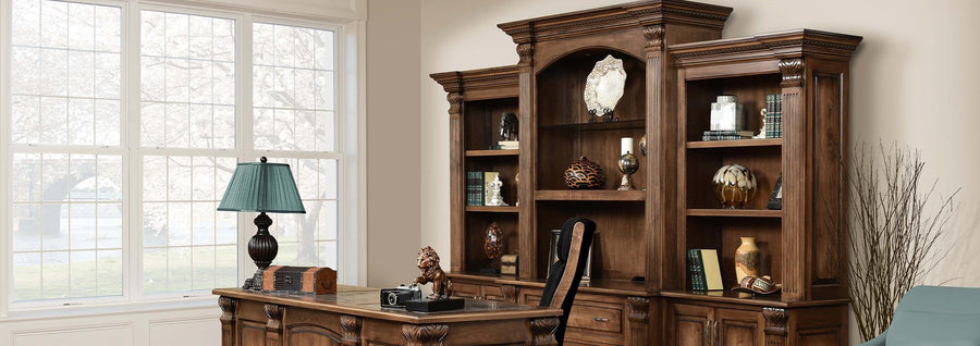 Amish Office Credenzas - Herron's Furniture