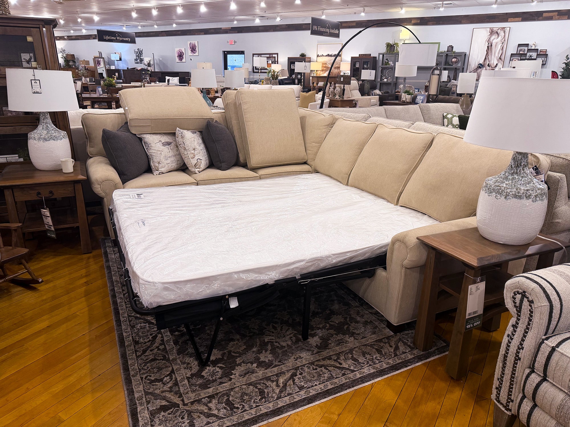 2-Piece Sectional with Queen Sleeper