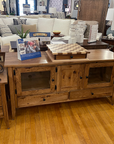 Rustic Hickory 3-Piece Occasional Set / TV Stand