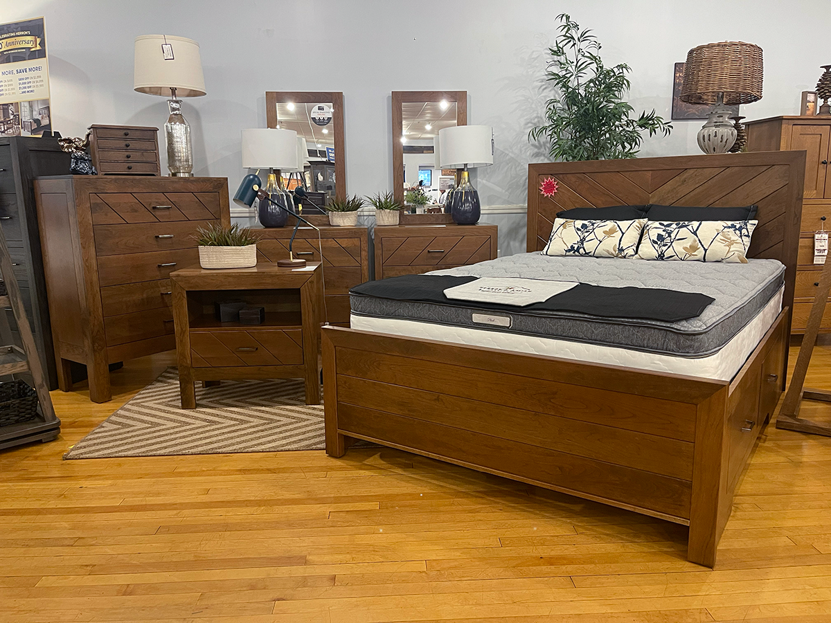 7-Piece Sap Cherry Bedroom Set