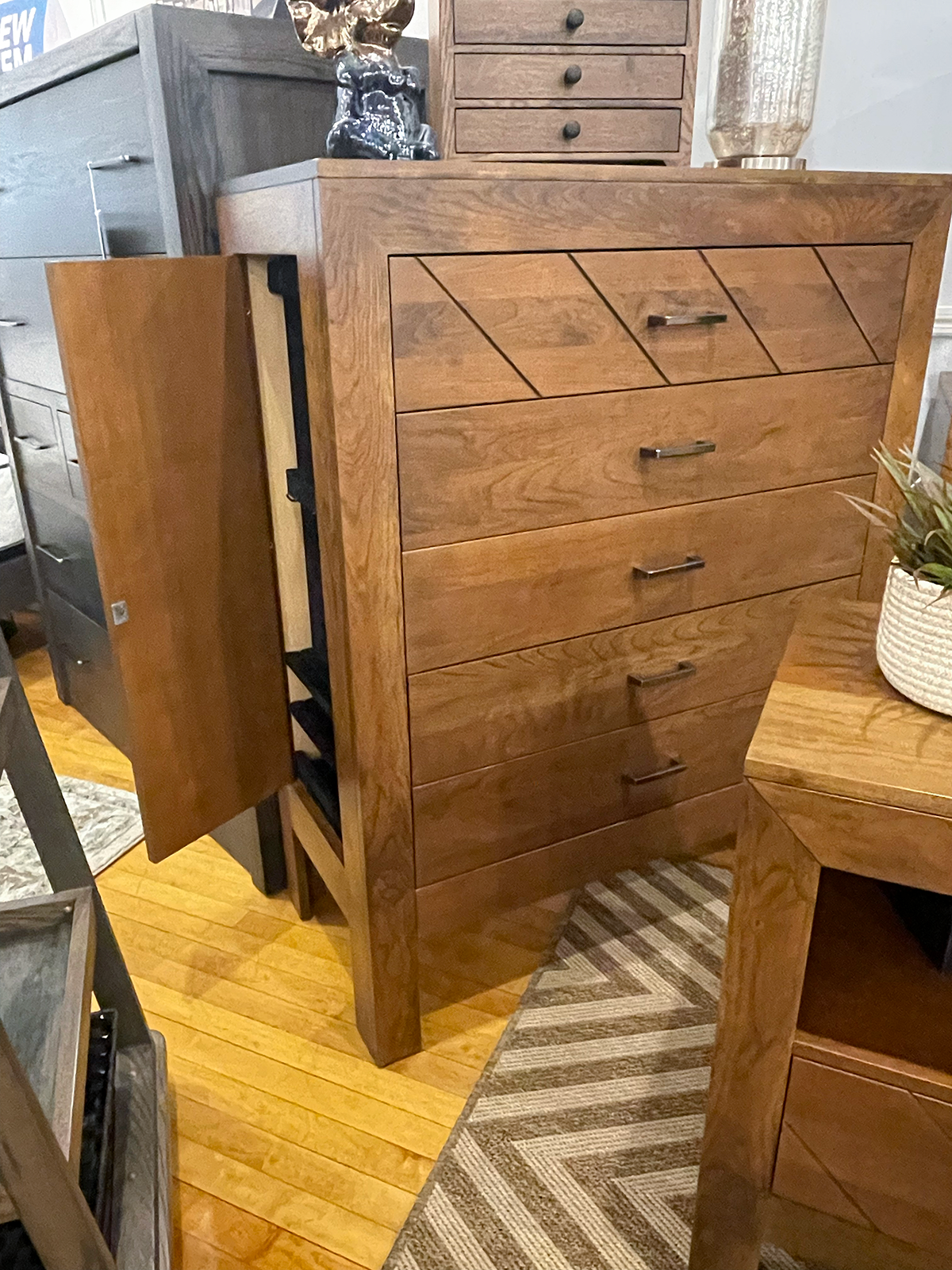 7-Piece Sap Cherry Bedroom Set