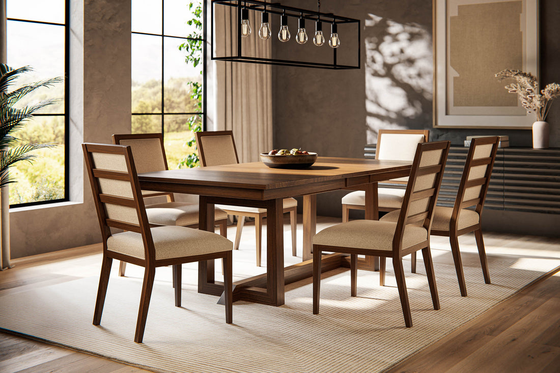 Amish oak table and chairs hotsell