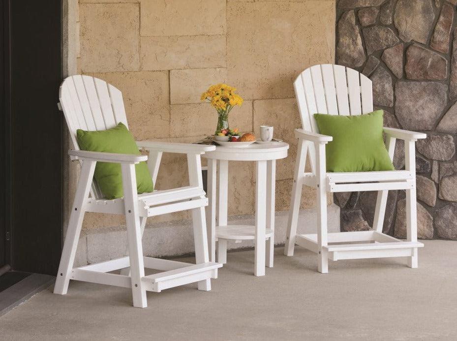 Comfo Back Poly Bistro Counter Set - Herron's Furniture