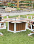 Comfo Back Poly Fire Pit Set - Herron's Furniture