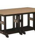 Comfo Back Poly 72" x 44" Counter Dining Set - Herron's Furniture