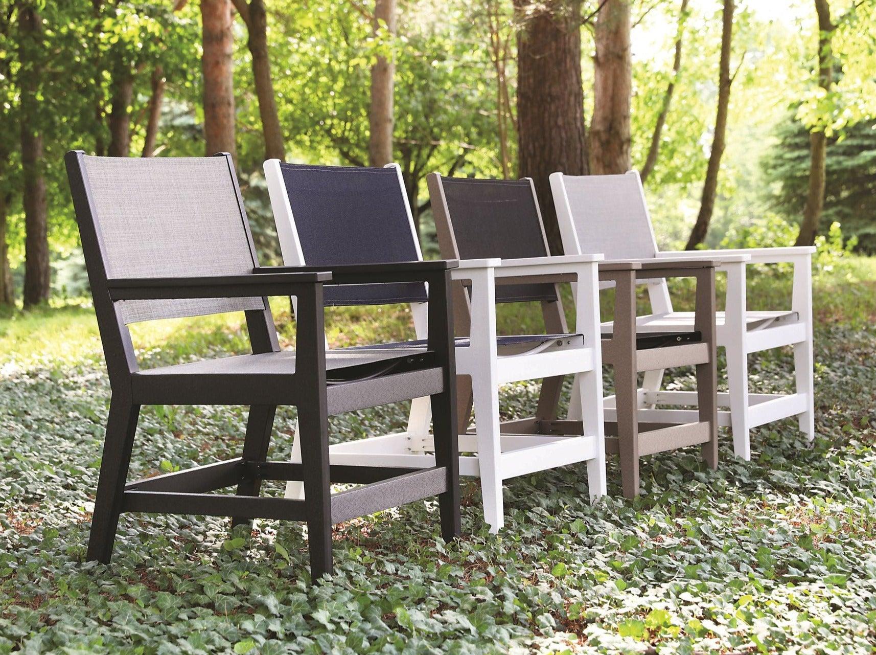 Mayhew Sling Poly Dining Chair Set - Herron's Furniture