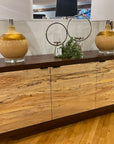 Sap Cherry Credenza with Spalted Maple Doors