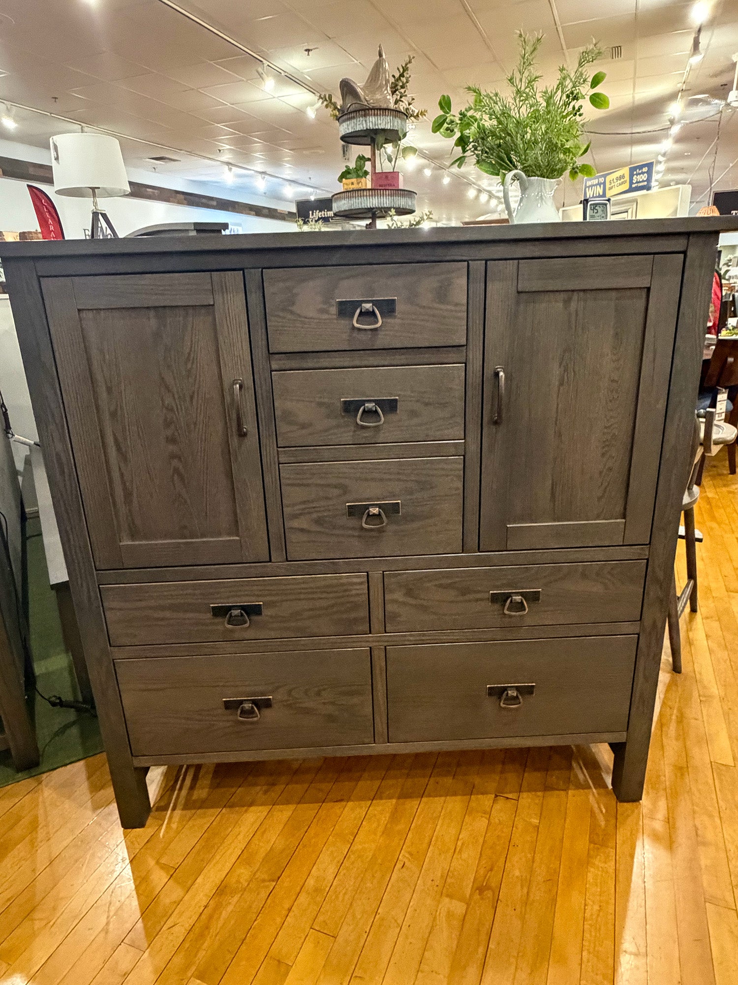 5-Piece Oak Mission King Bedroom Set