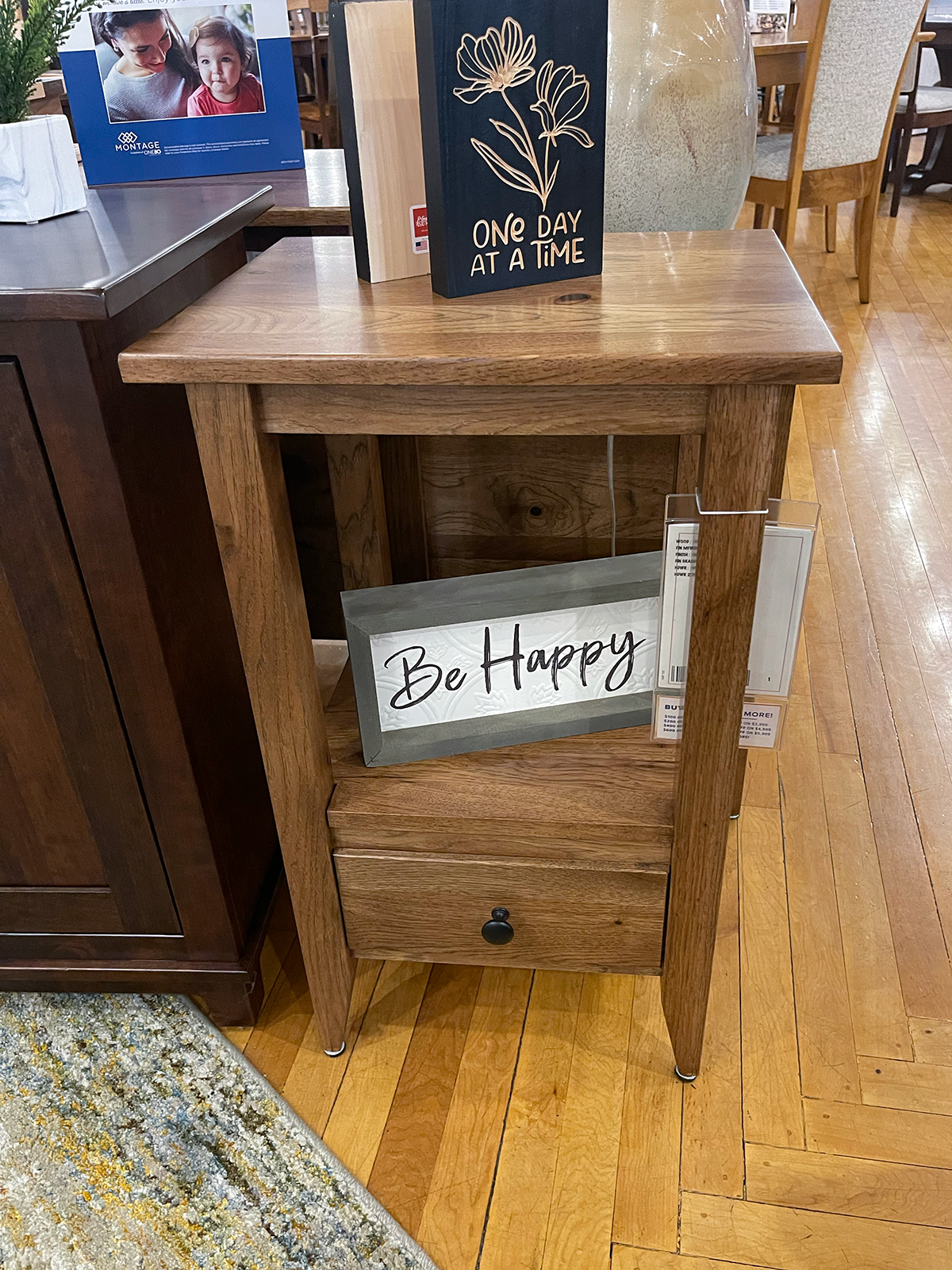 Rustic Hickory 3-Piece Occasional Set / TV Stand