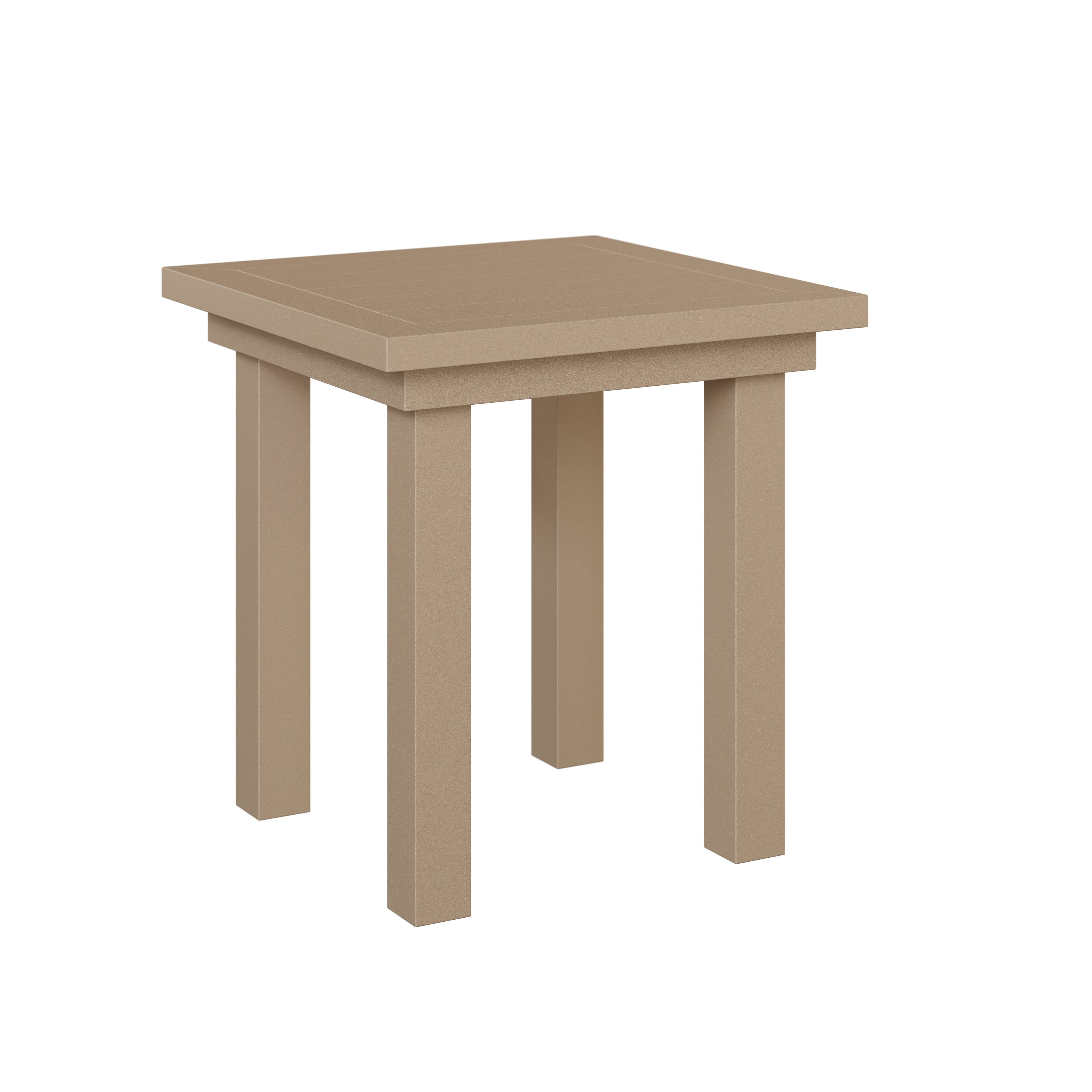 Vida End Table at Dining Height