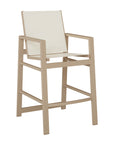 Vida Sling Bar Chair with aluminum frame and sling fabric