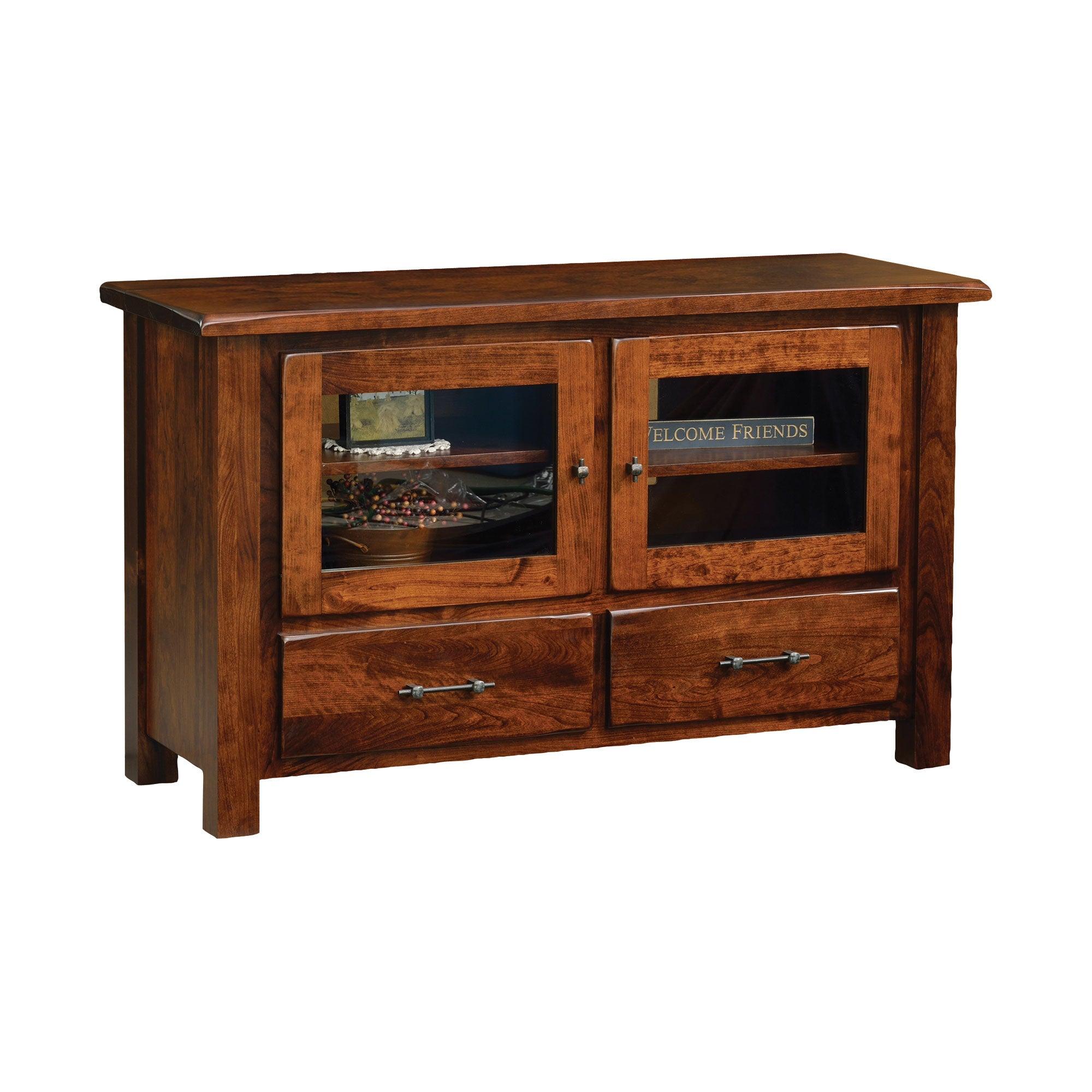 Barn Floor 50" Amish TV Stand - Herron's Furniture
