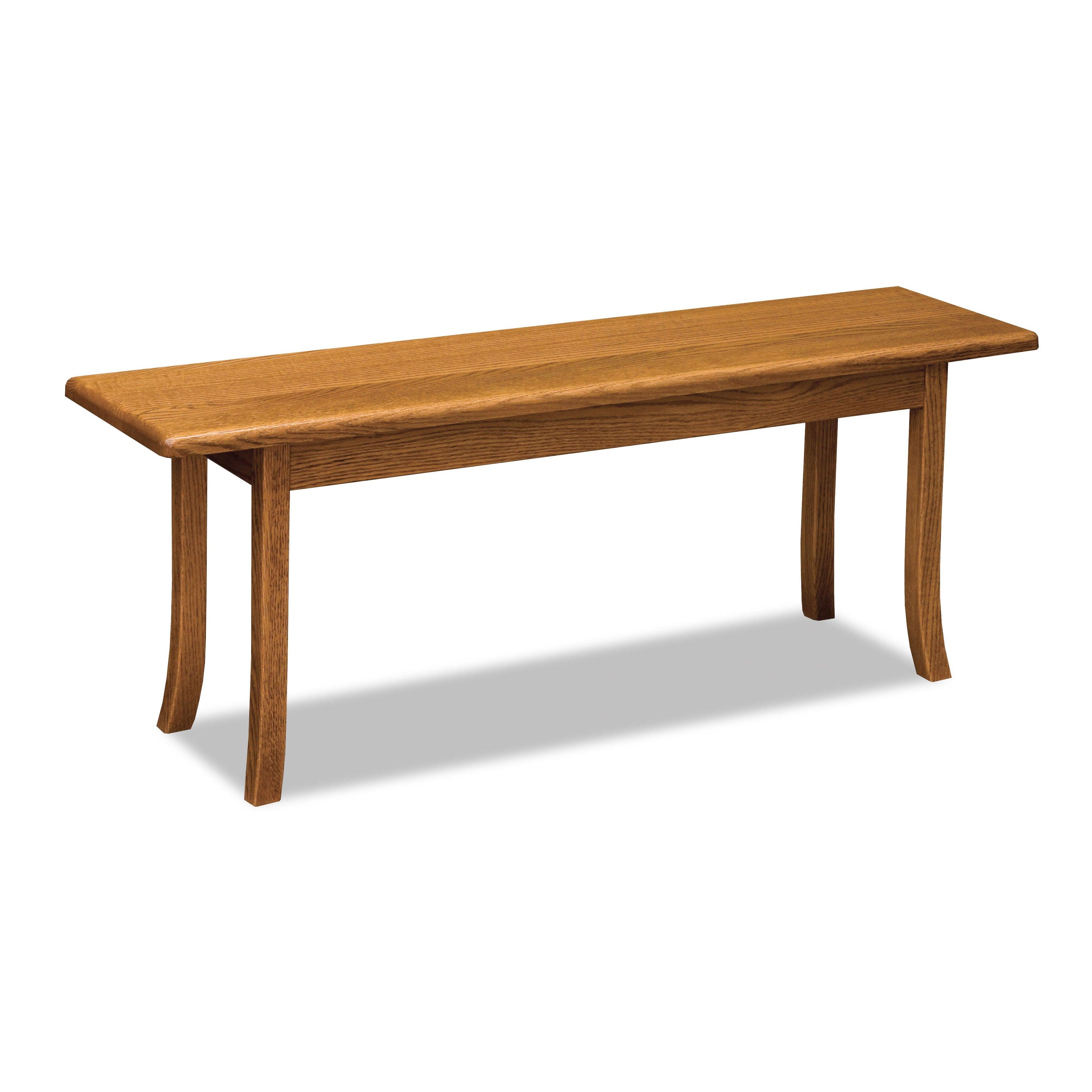 Carlisle Amish Trestle Bench - Herron's Furniture