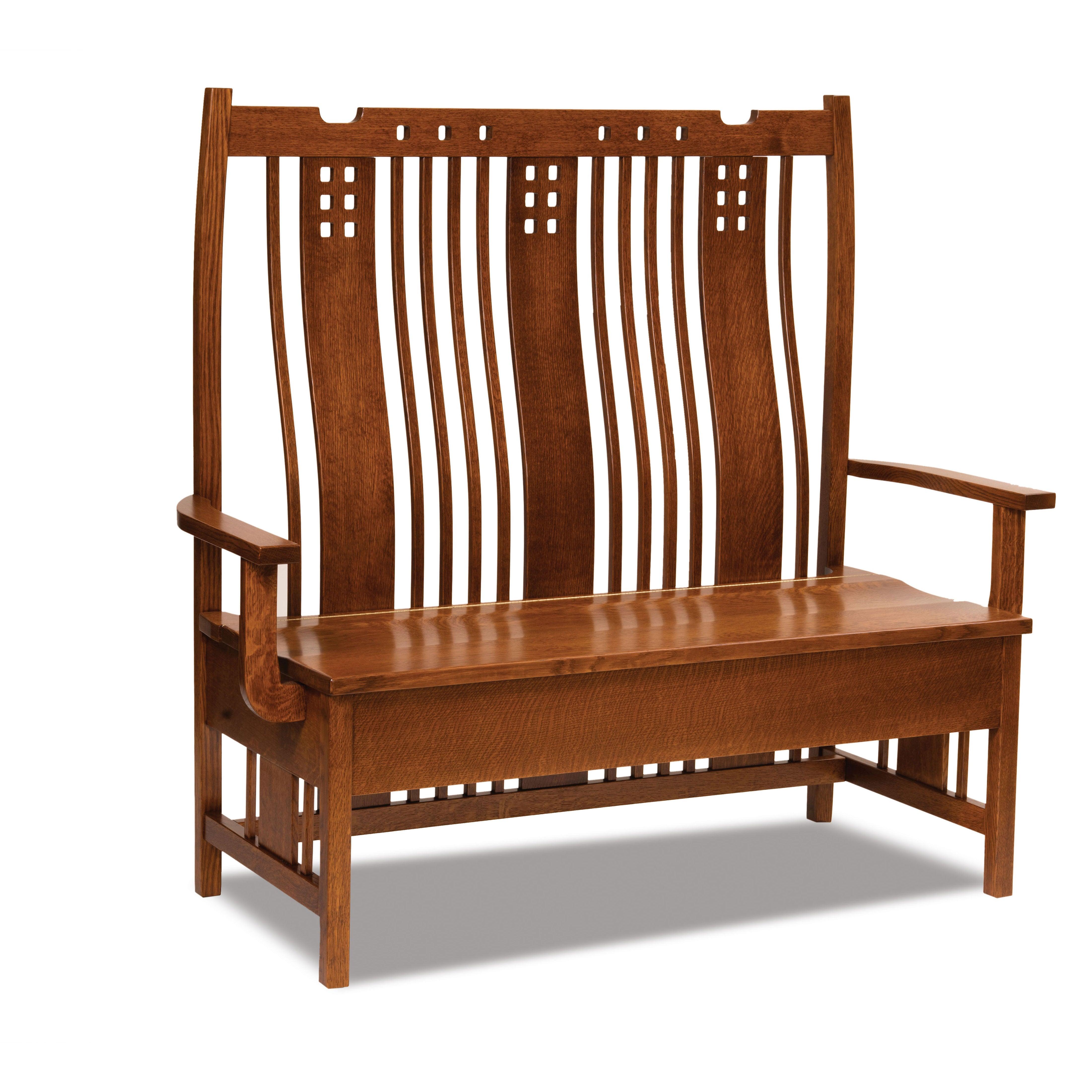 West Village Amish Bench - Herron's Furniture