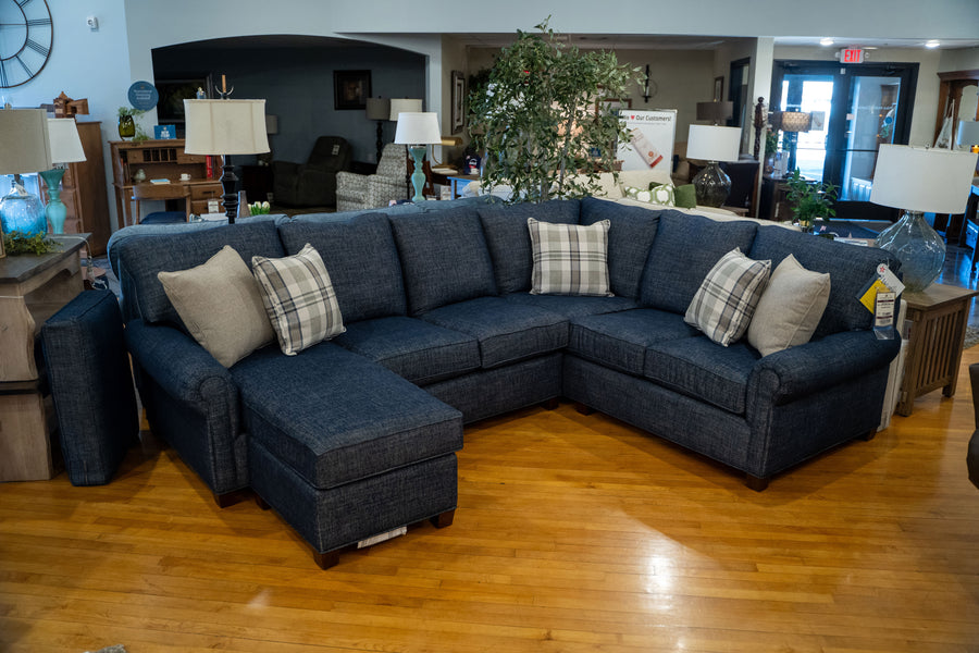 Built For Me Sectional with Chaise - Herron's Furniture
