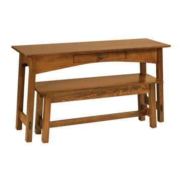 McCoy Amish Sofa Table - Herron's Furniture