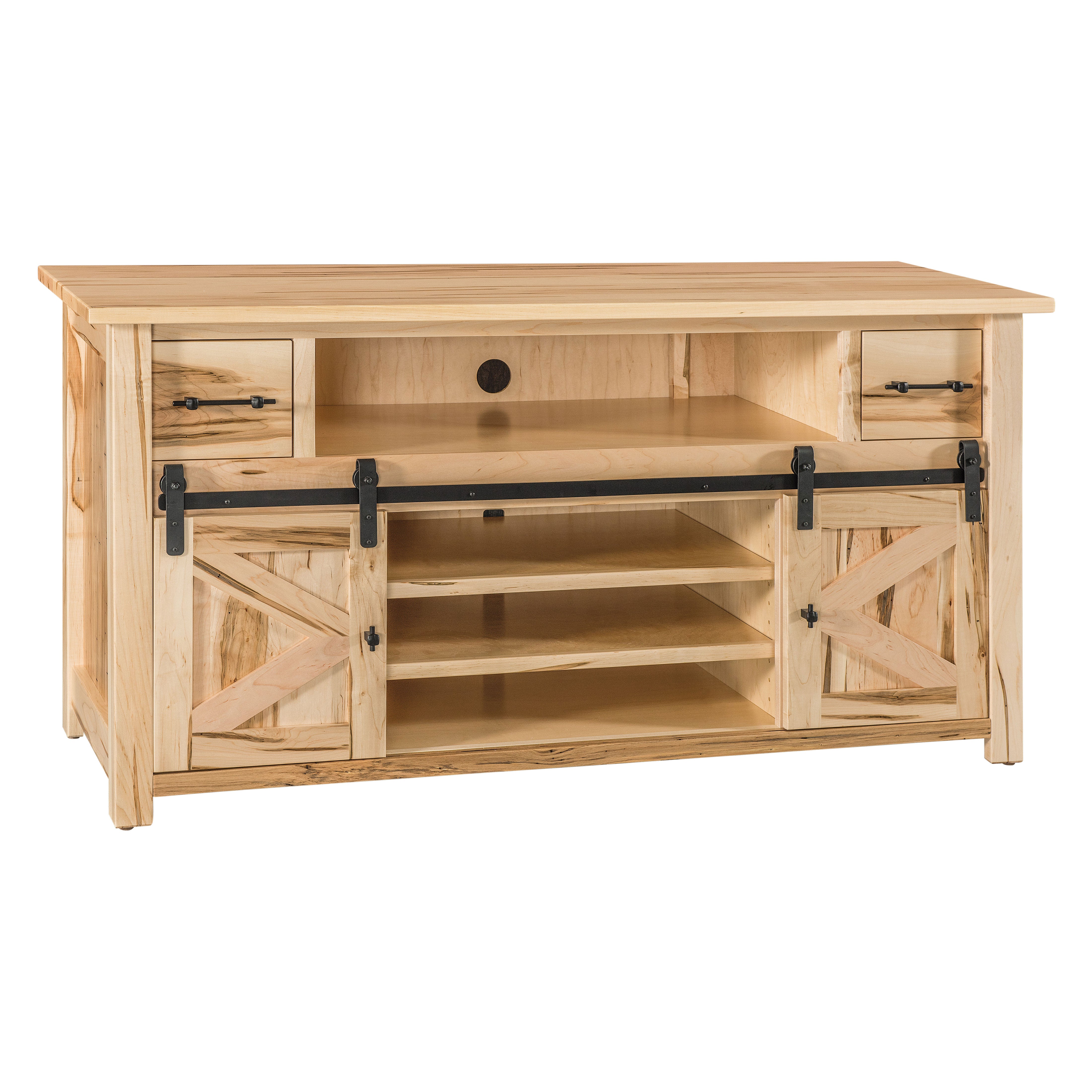 Teton 60" Amish TV Stand - Herron's Furniture