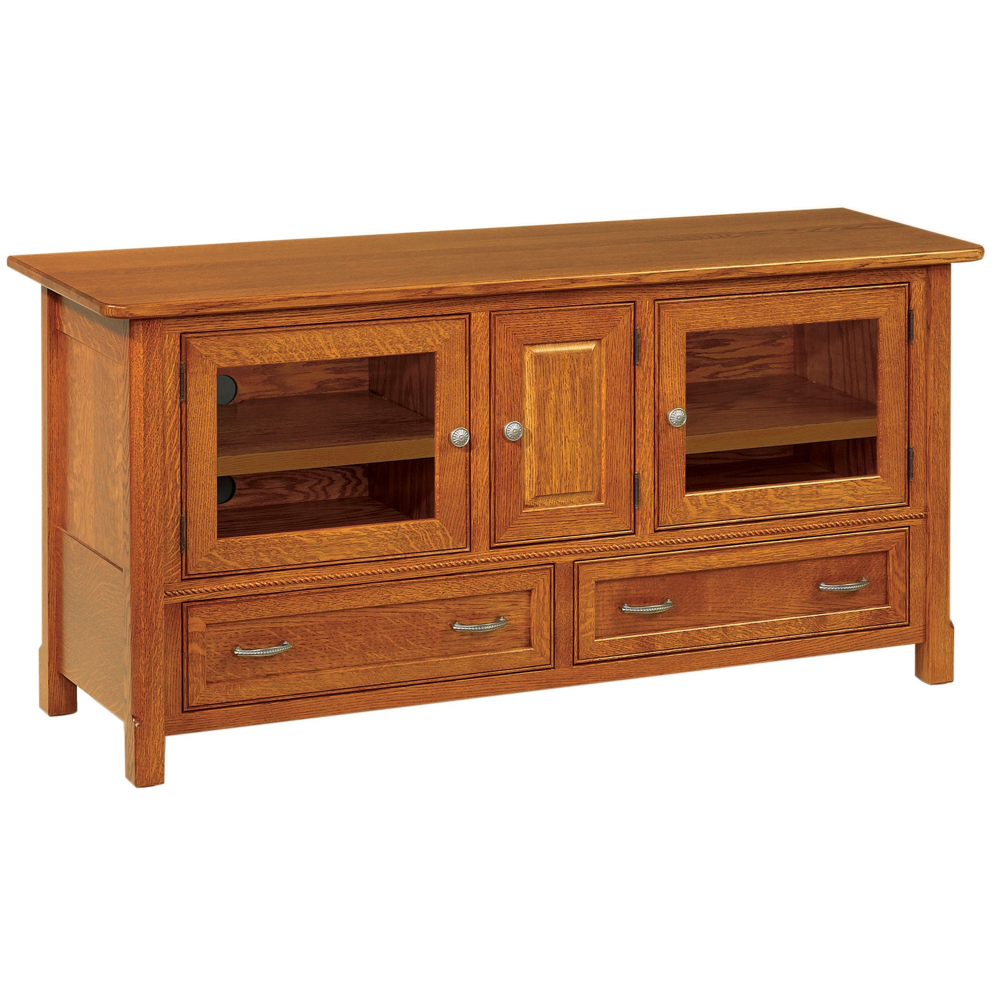 West Lake 60" Amish TV Stand - Herron's Furniture