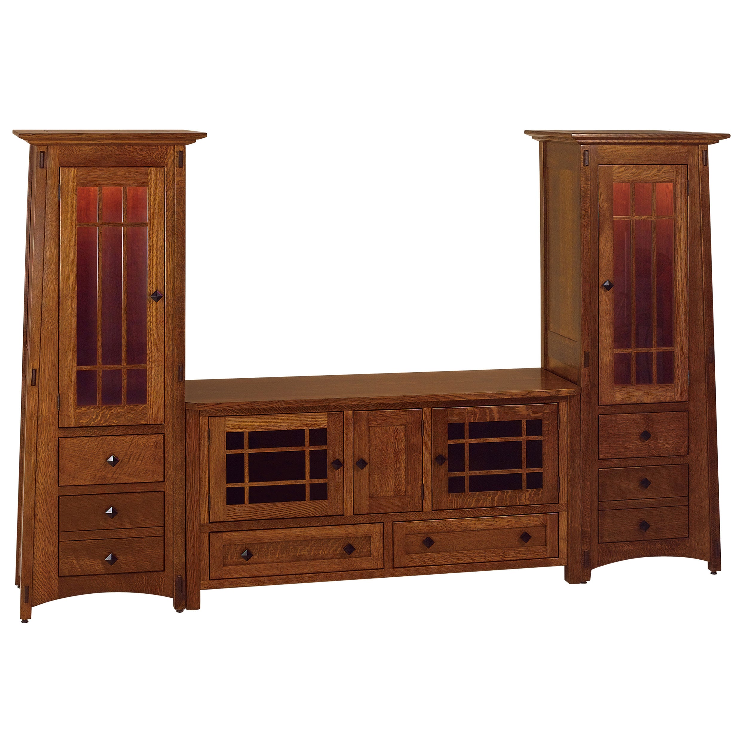 McCoy Amish Entertainment Center - Herron's Furniture