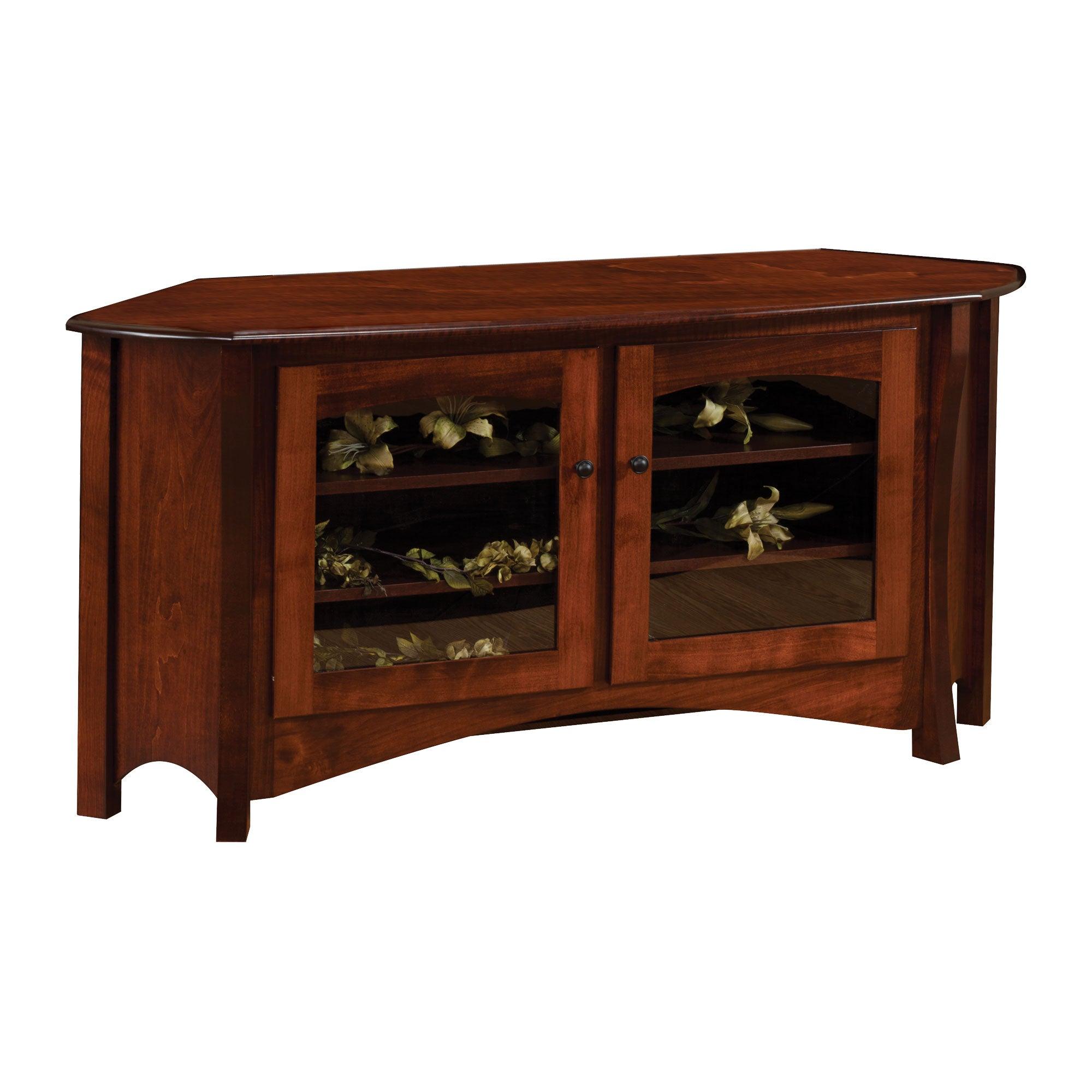 Master Corner Amish TV Stand - Herron's Furniture