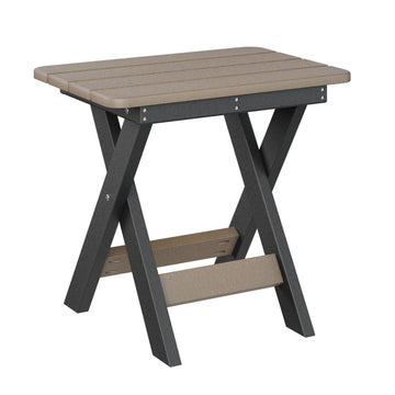 Amish Outdoor Folding End Table - Herron's Furniture