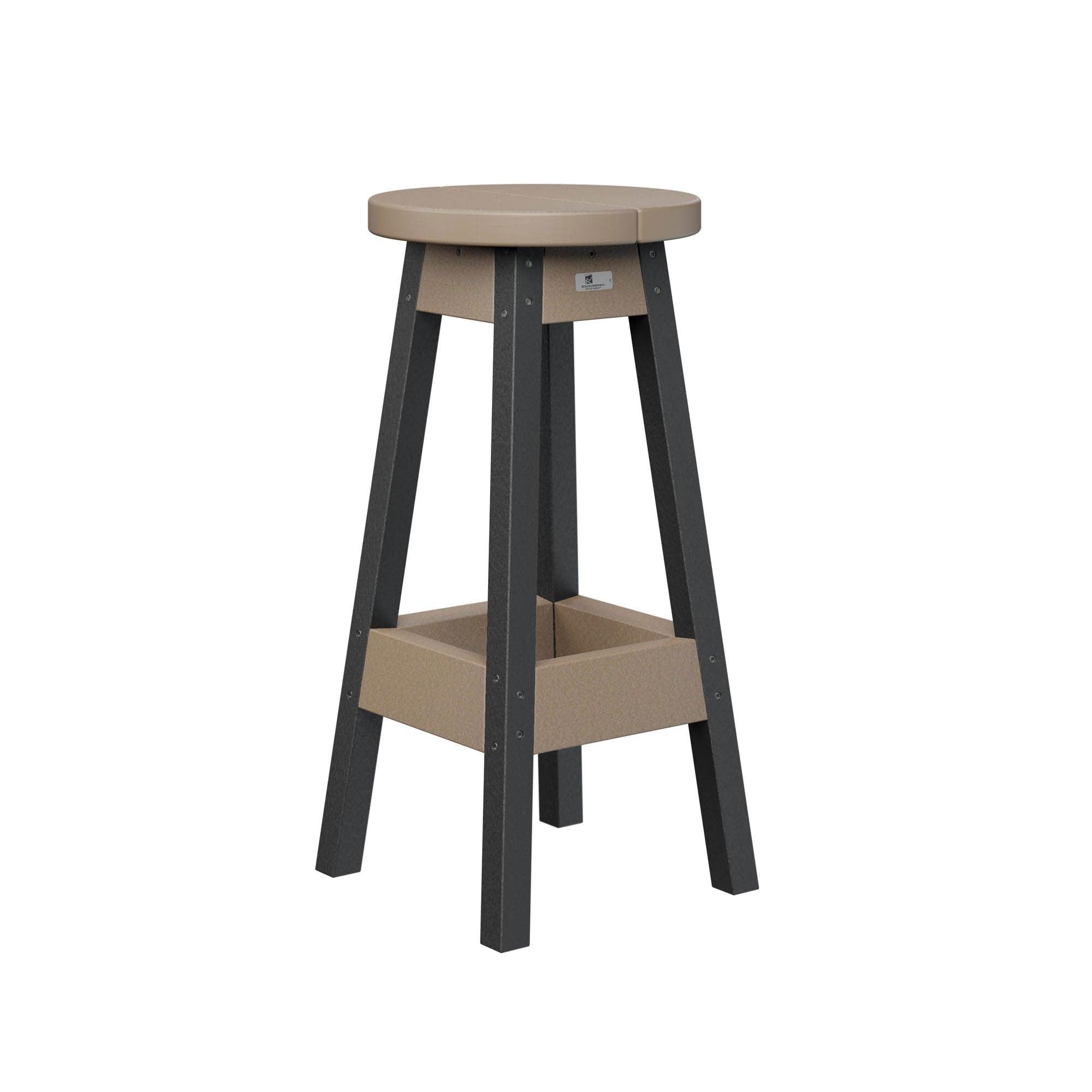 Poly Amish Outdoor Bar Stool - Herron's Furniture