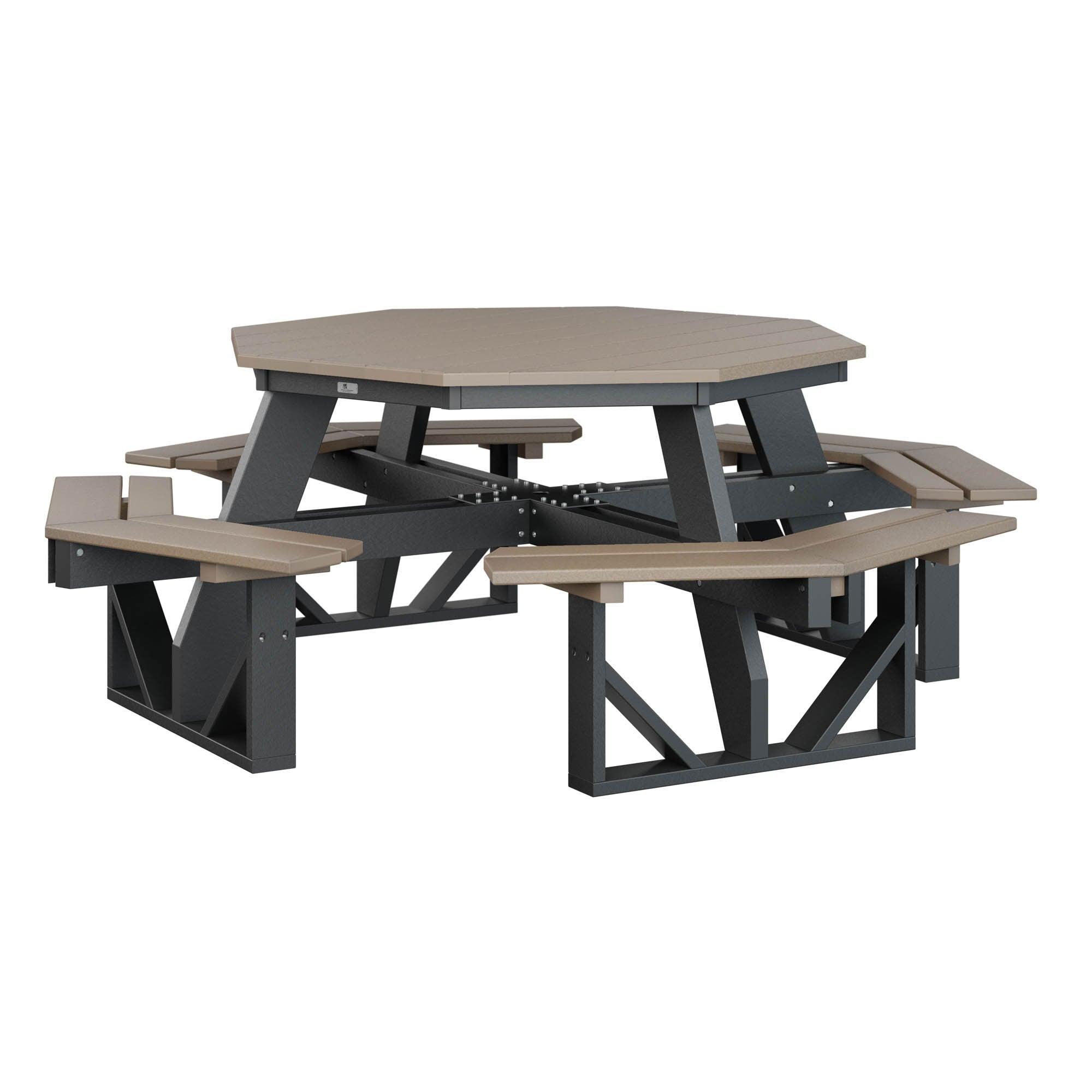 Octagon Poly Picnic Table - Herron's Furniture