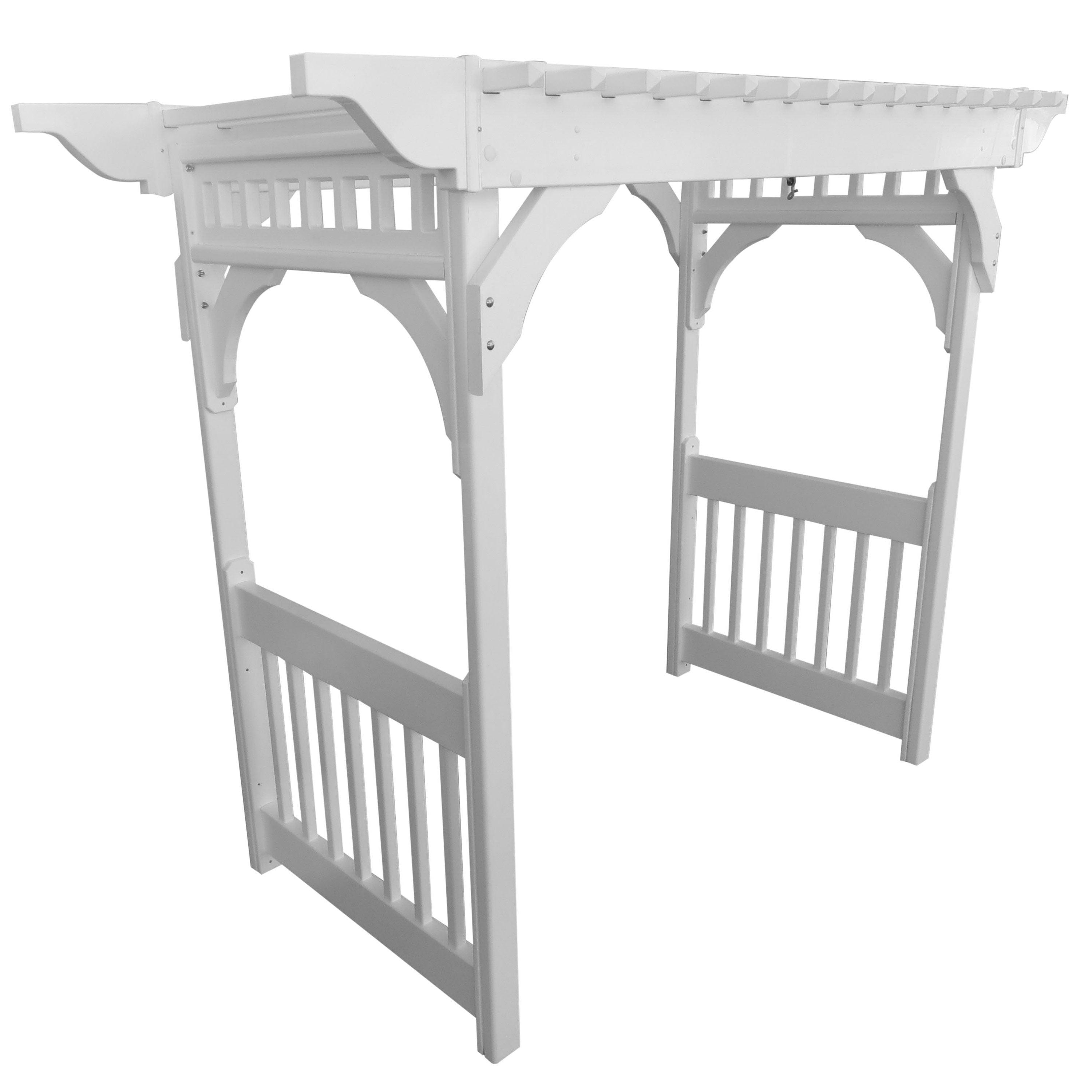 Vinyl Swing Arbor - Herron's Furniture