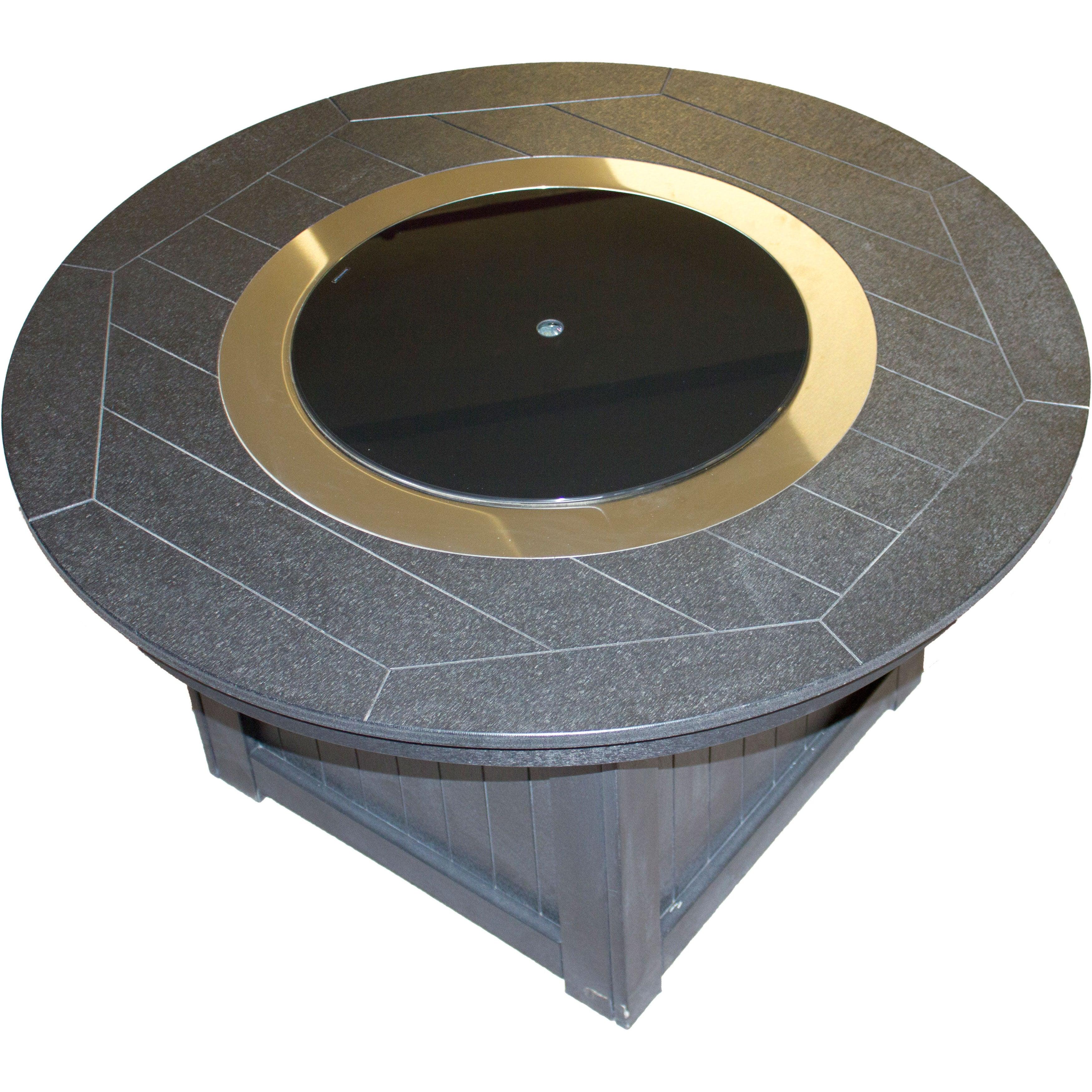 Fire Pit Glass Cover - Herron's Furniture