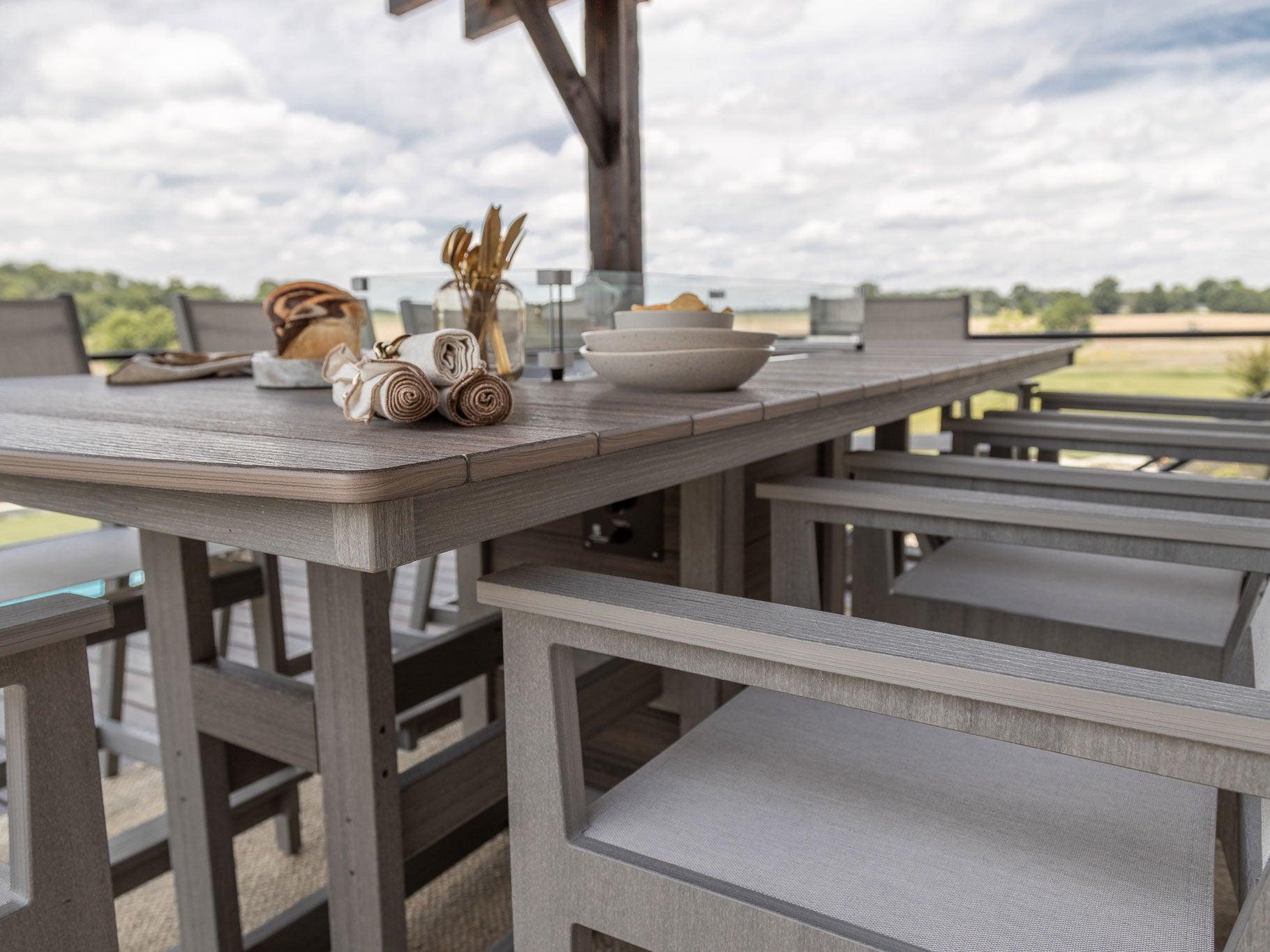 Garden Classic Poly Fire Pit Counter Set - Herron's Furniture