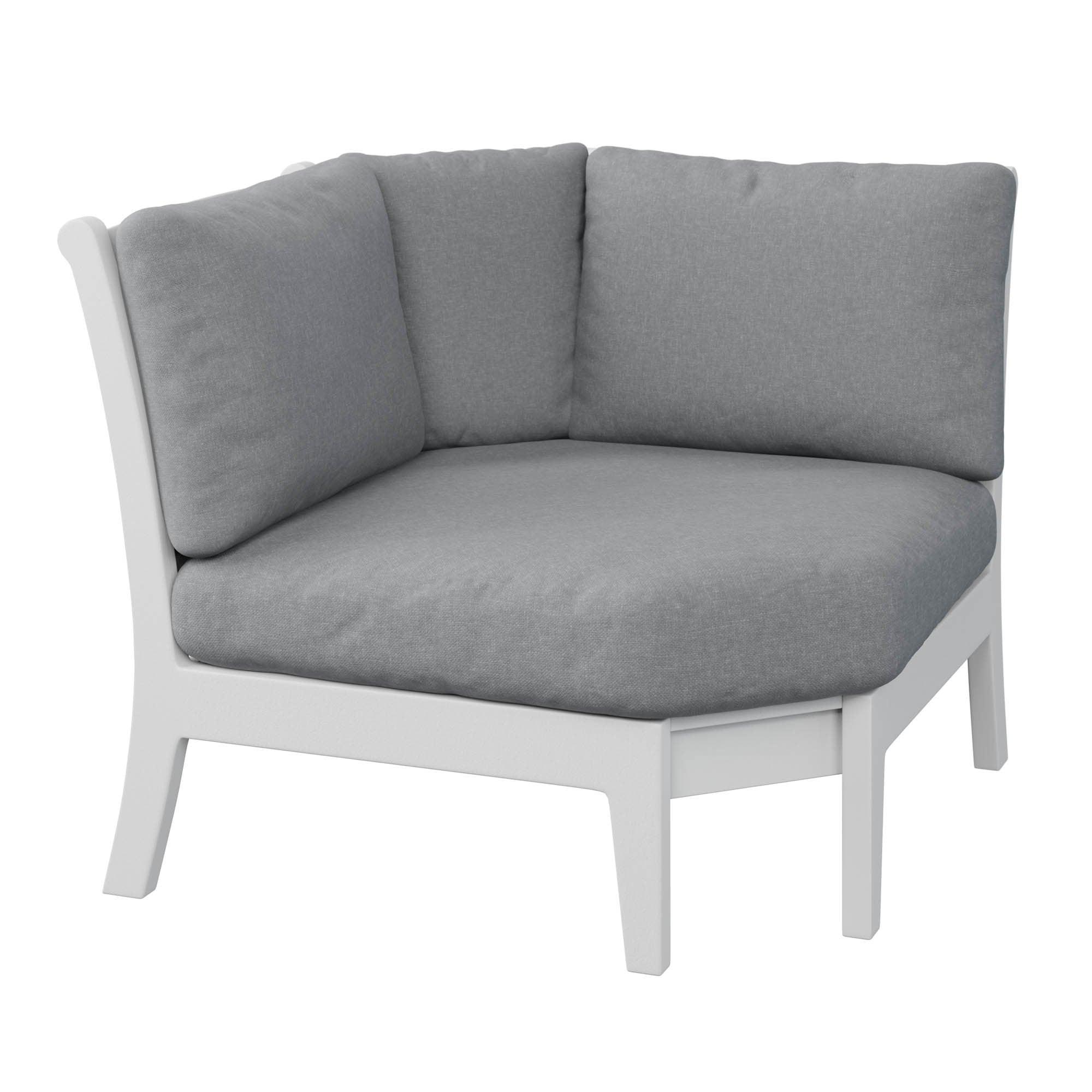 Classic Terrace Amish Corner Section - Herron's Furniture