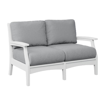 Classic Terrace Amish Loveseat with Cushions - Herron's Furniture