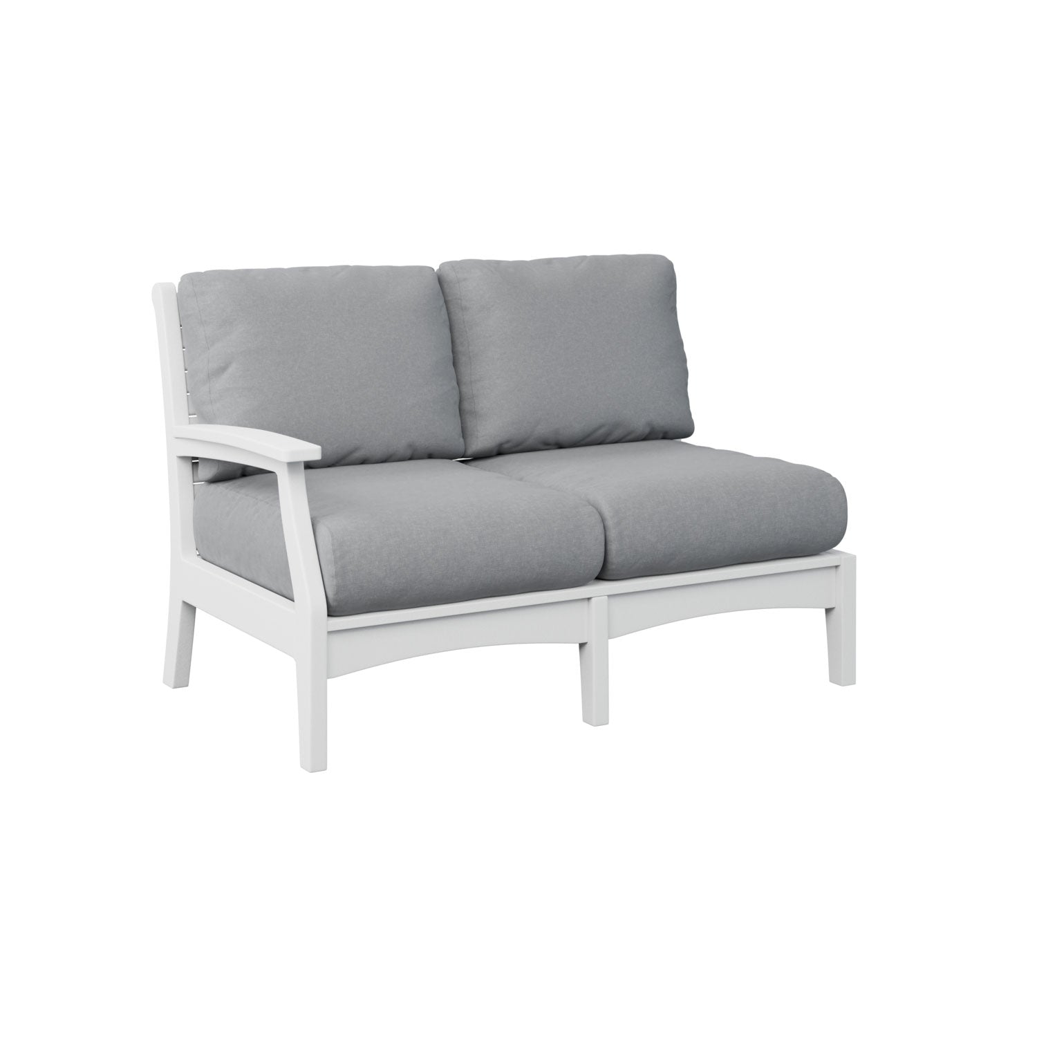 Classic Terrace Amish Right Arm Loveseat - Herron's Furniture