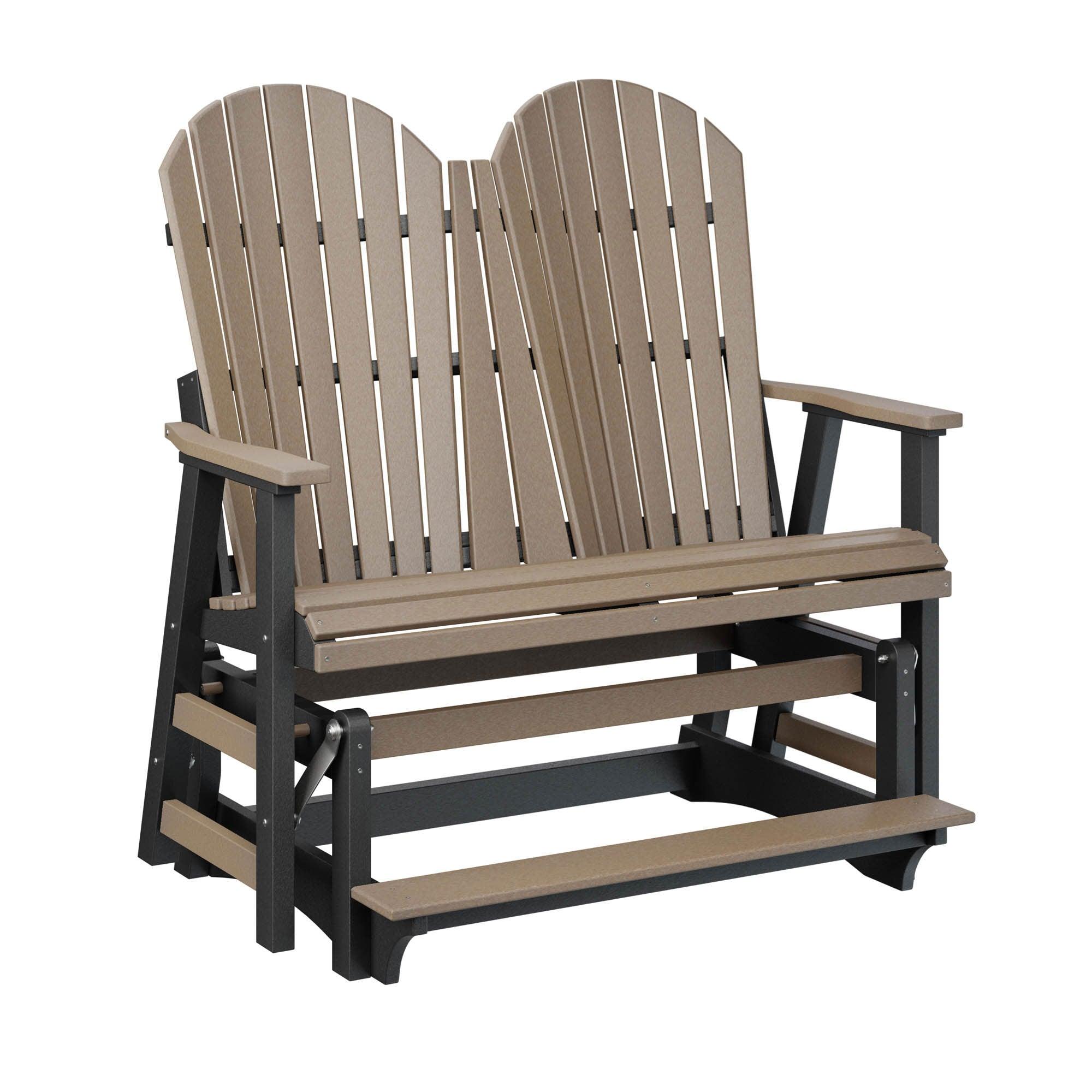 Comfo Back Amish Double Counter Glider - Herron's Furniture