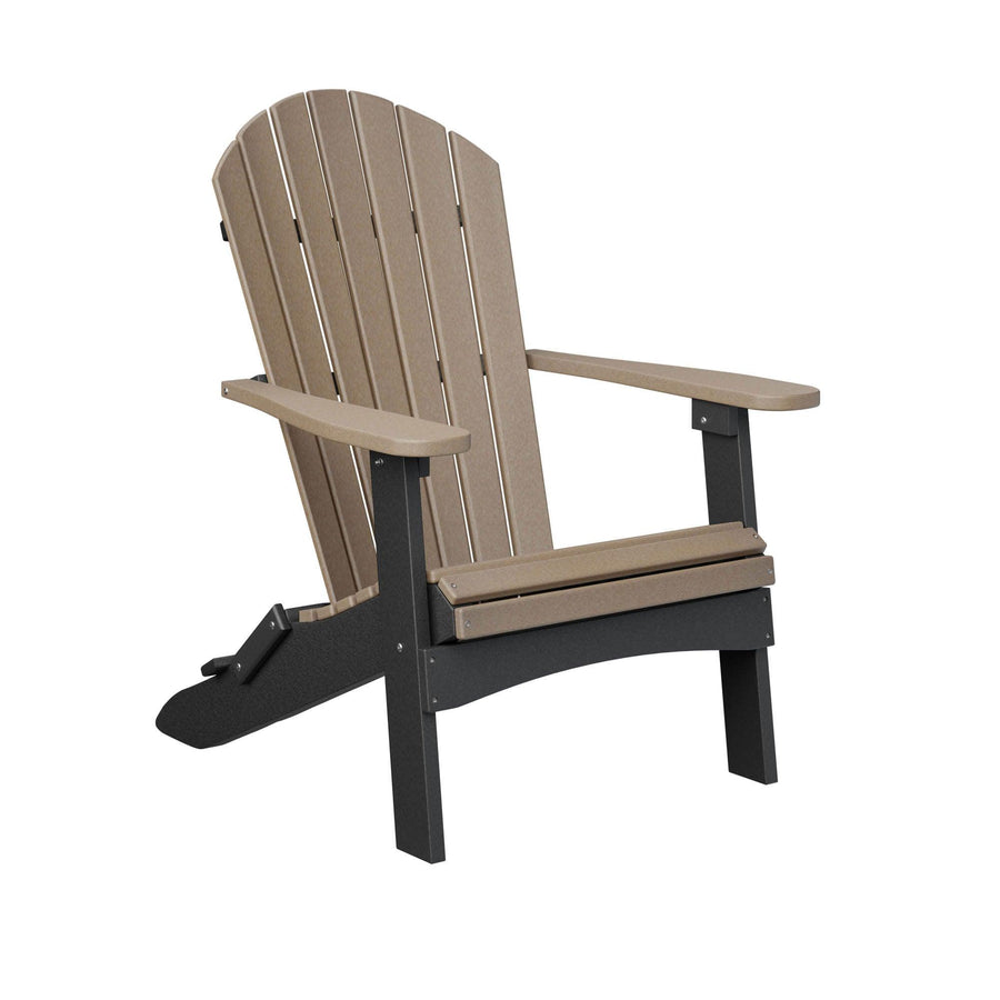 Comfo Back Poly Folding Adirondack Chair Set - Herron's Furniture