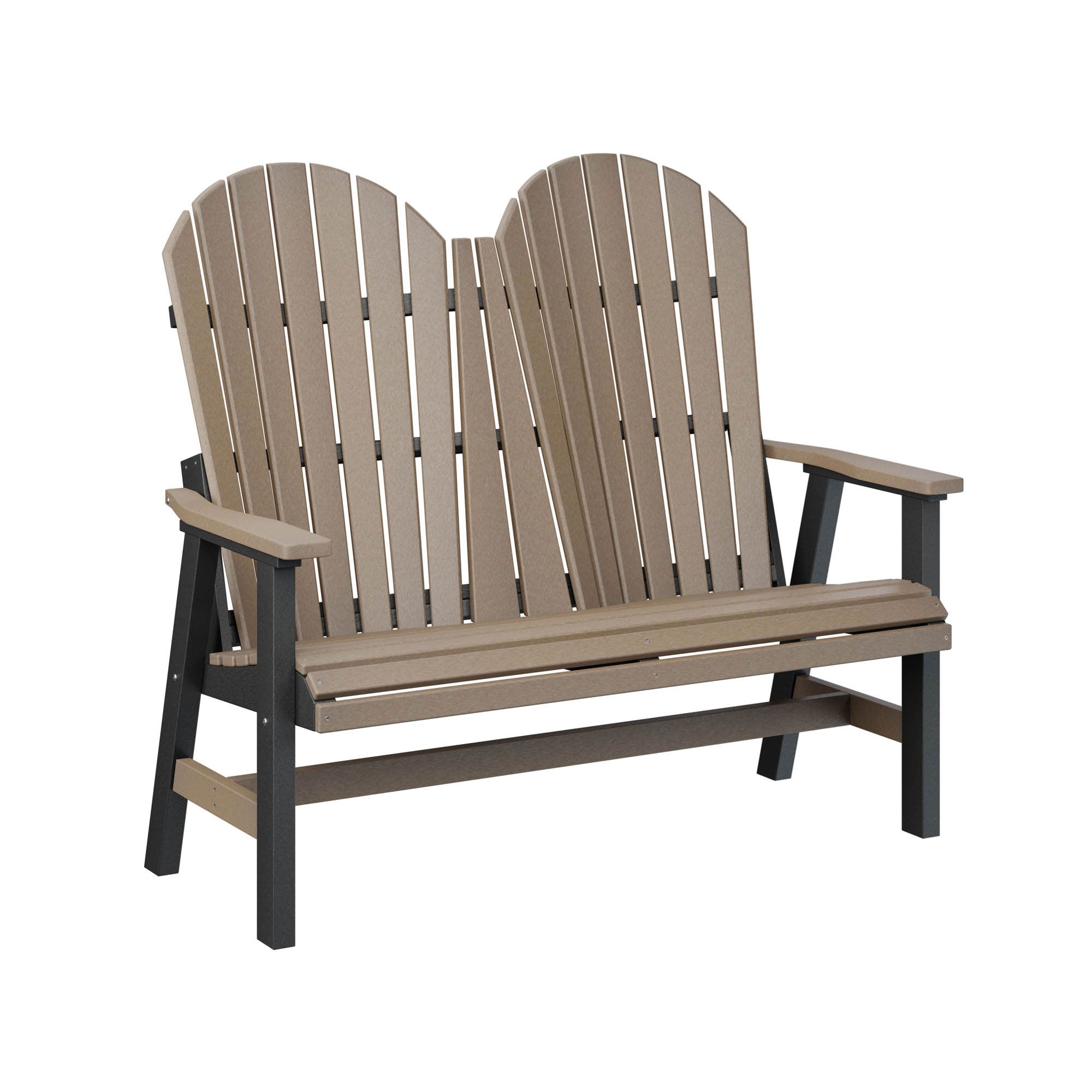 Comfo Back Amish Outdoor Loveseat - Herron's Furniture