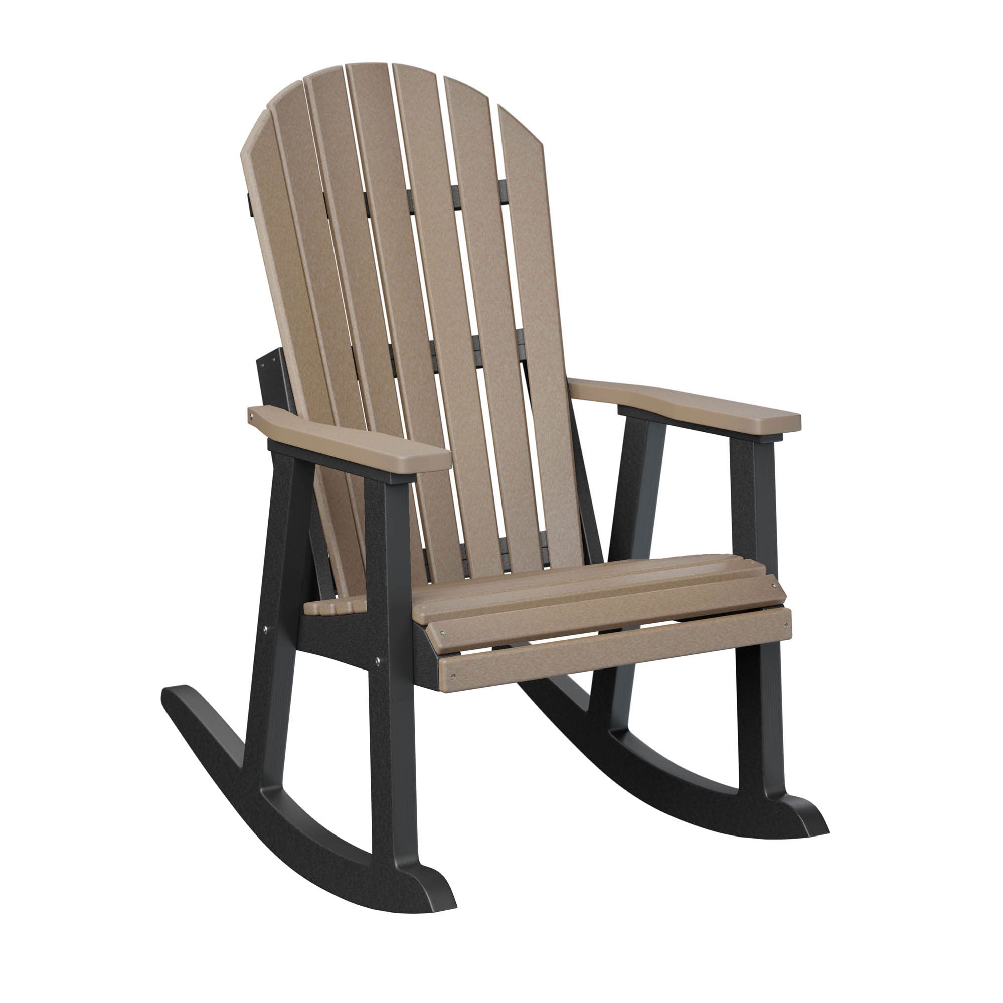 Comfo Back Amish Outdoor Rocker - Herron's Furniture