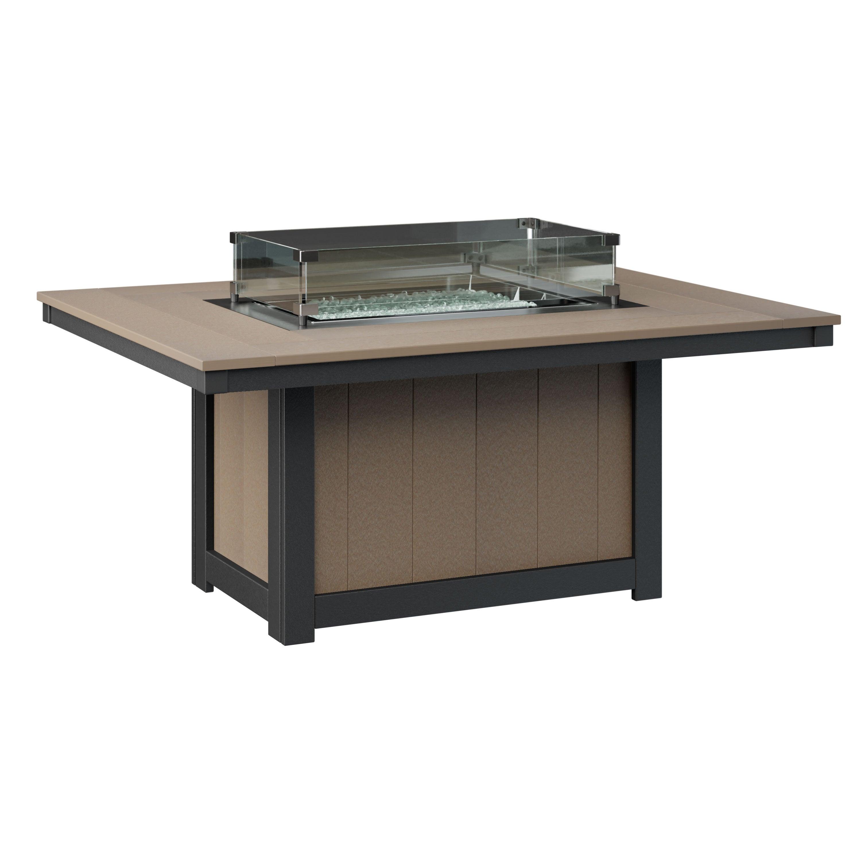 Rectangle Fire Pit - Herron's Furniture