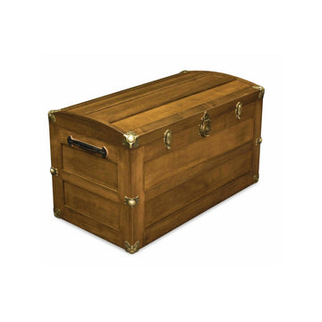 Amish Trunk with Rounded Lid - Herron's Furniture
