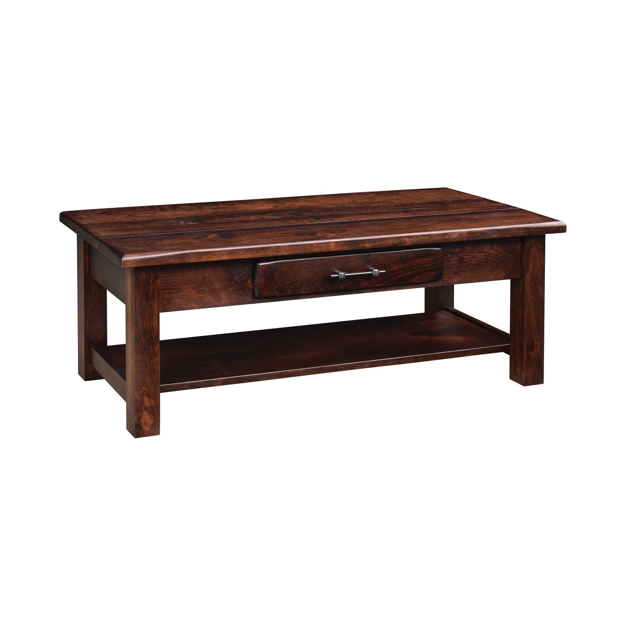 Barn Floor Amish Coffee Table - Herron's Furniture