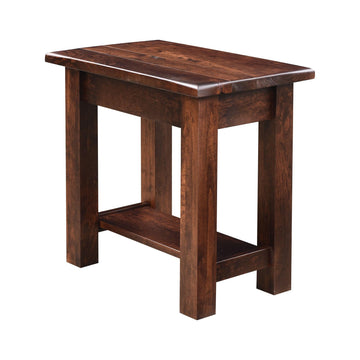 Barn Floor Amish End Table - Herron's Furniture