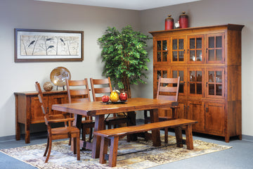 Sadler Mission Amish Dining Set - Herron's Furniture