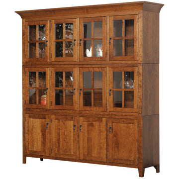 Sadler Amish Mission Hutch - Herron's Furniture