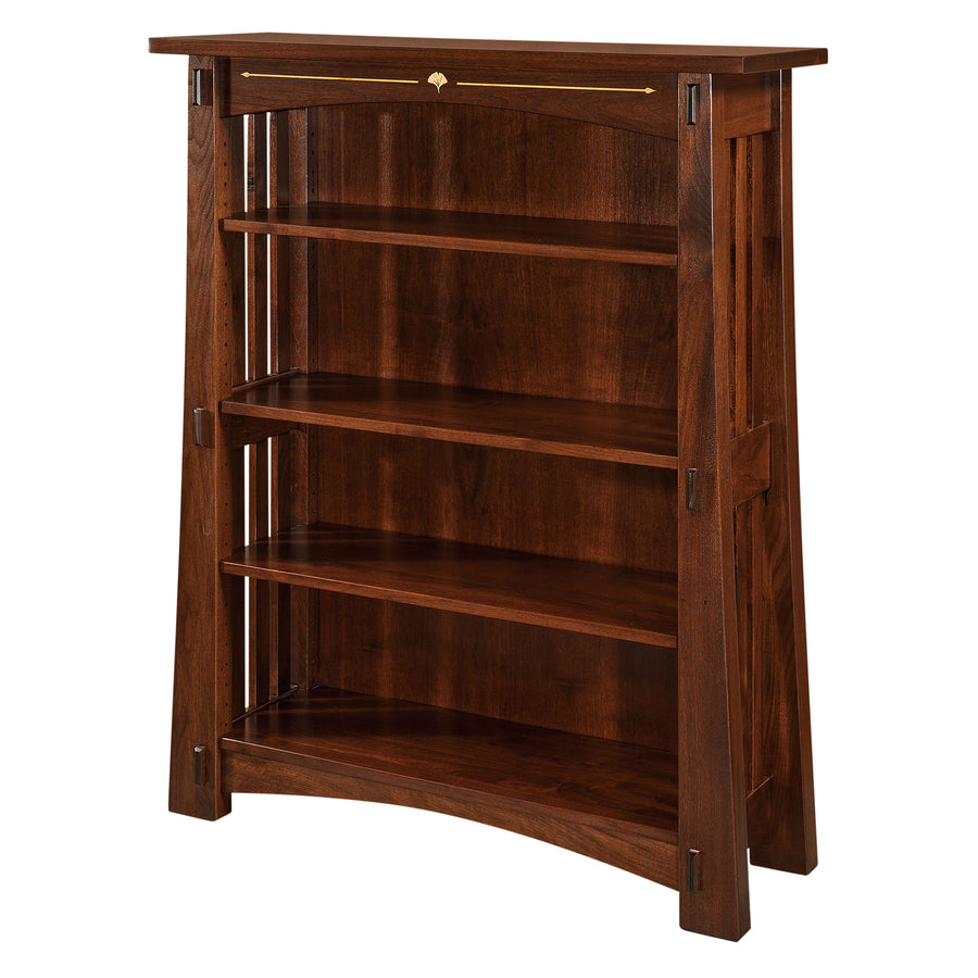 Mesa Open 48" Amish Bookcase - Herron's Furniture