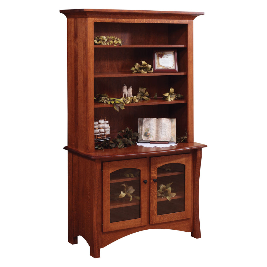 Amish Master Bookcase - Herron's Furniture