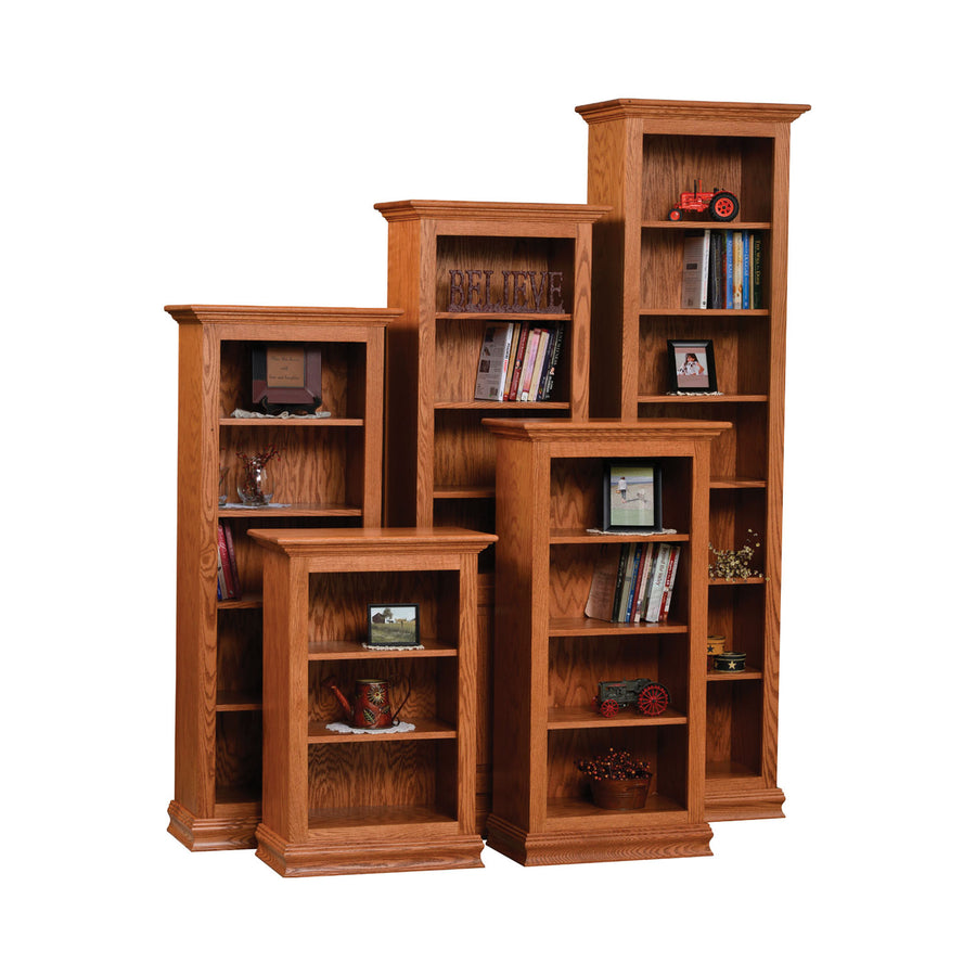 Amish Traditional 24" Bookcase Collection - Herron's Furniture