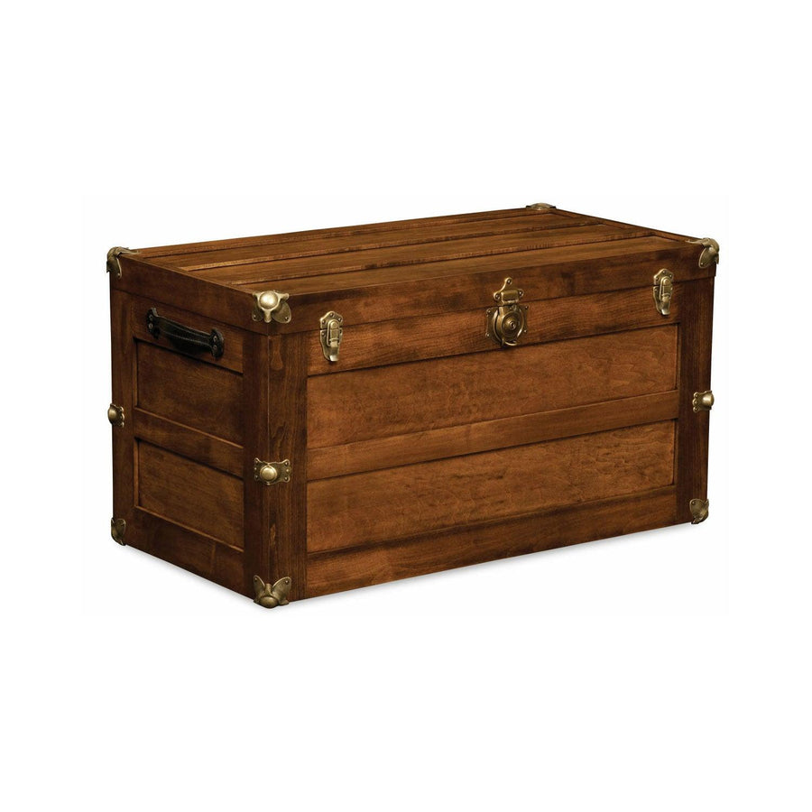 Amish Trunk with Flat Lid - Herron's Furniture