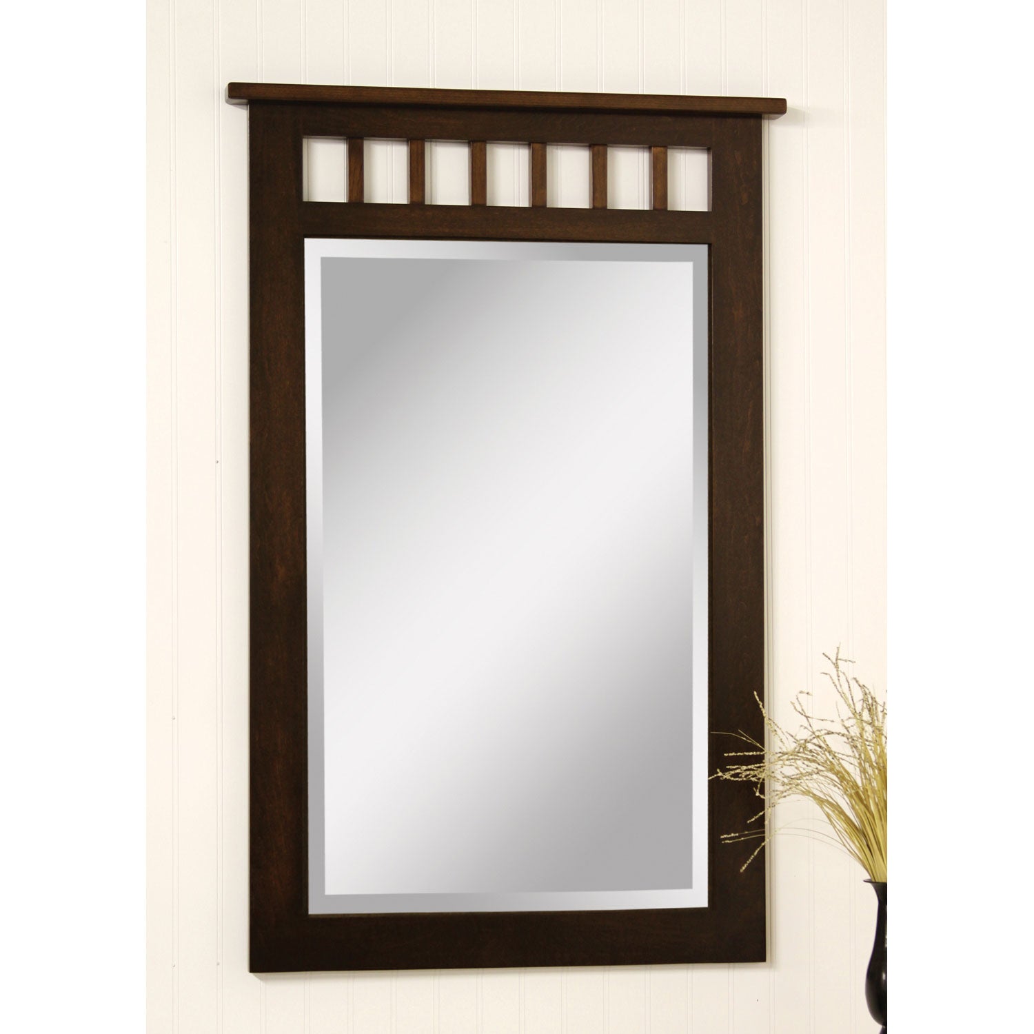 Amish Mission Wall Mirror - Herron's Furniture