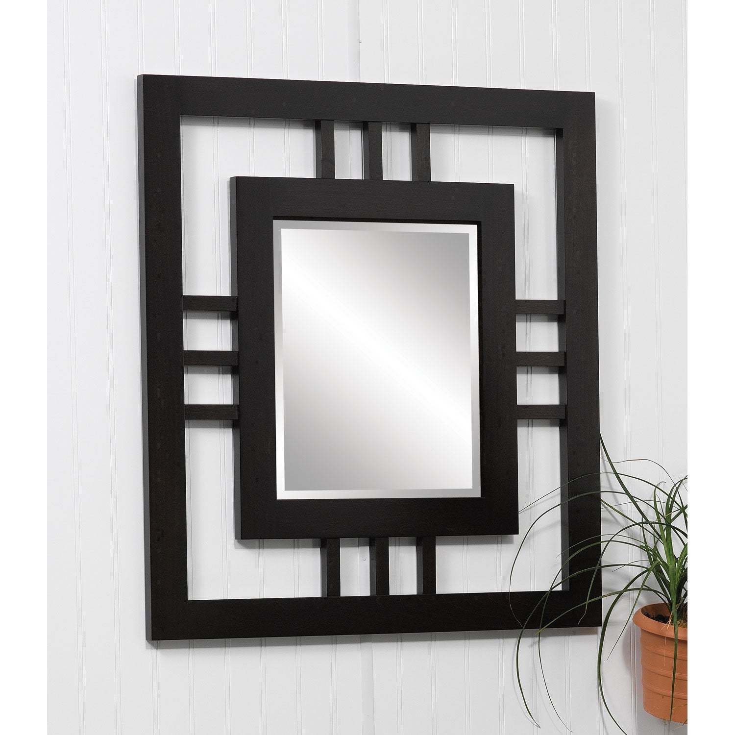 Amish Modern Mission Wall Mirror - Herron's Furniture