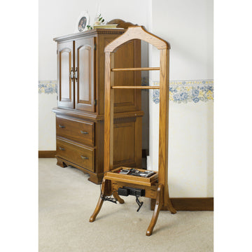 Amish Mission Valet - Herron's Furniture
